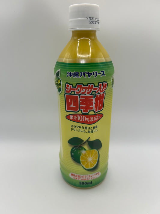 沖縄バヤリース シークヮーサー入り 四季柑 500ml
